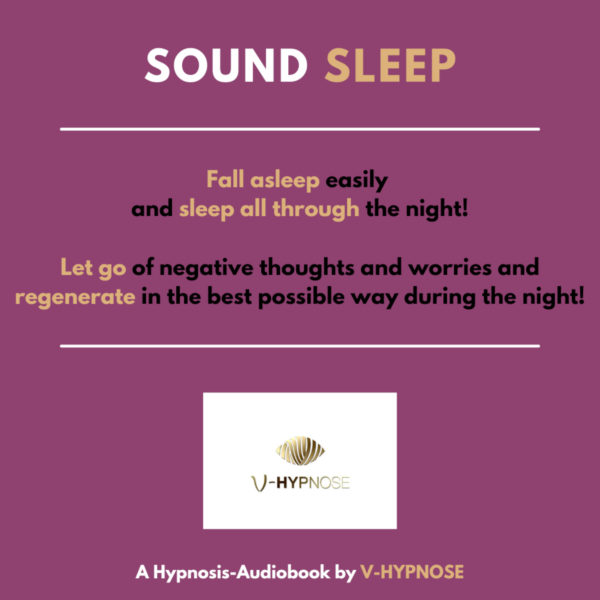 Hypnosis-Audiobook "Sound Sleep"